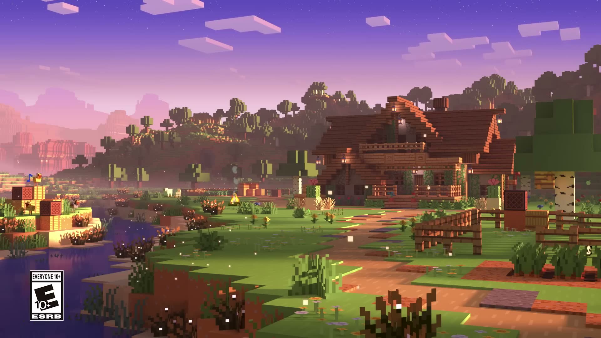 Soothing Minecraft - Relaxing Farm Morning